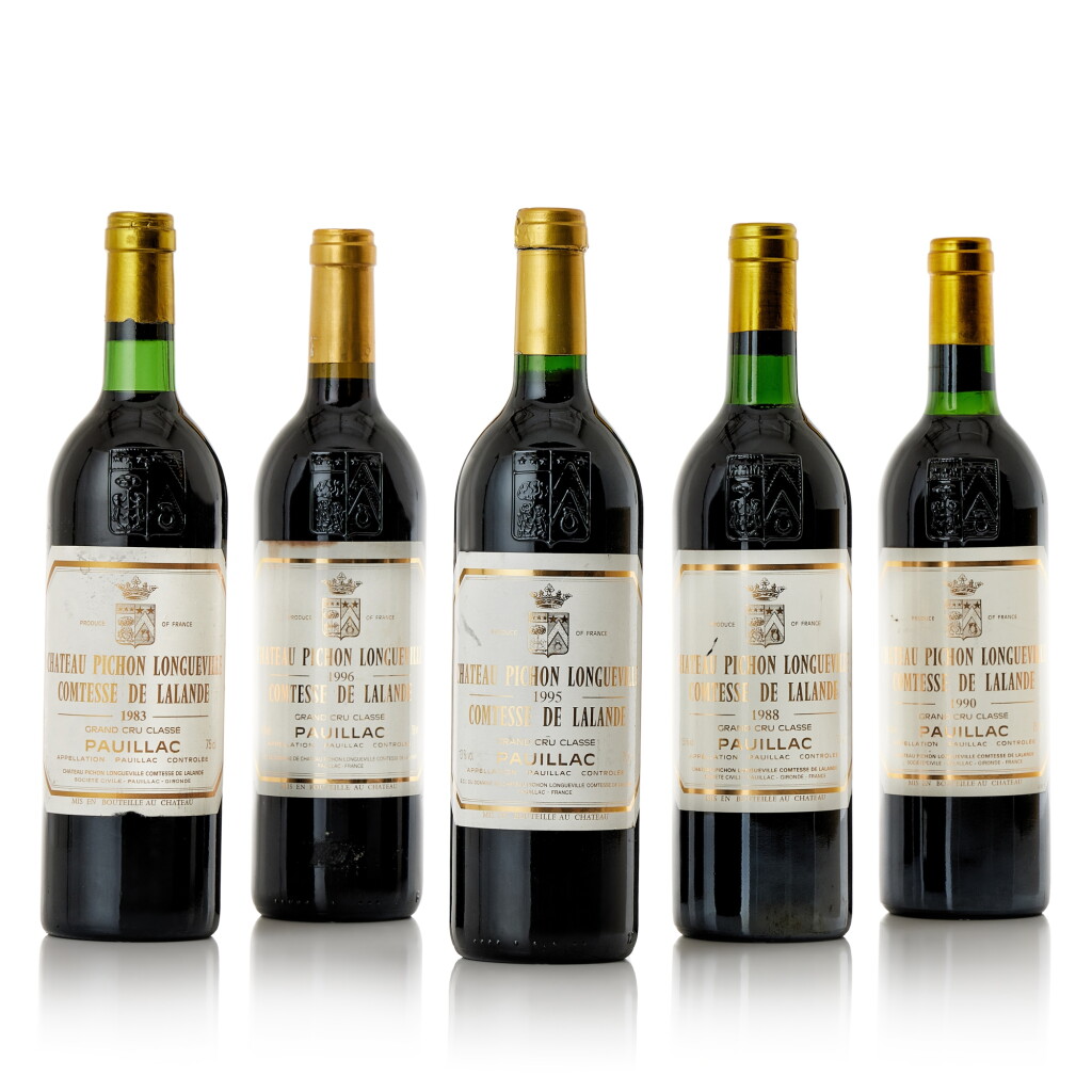 View full screen - View 1 of Lot 8495. Château Pichon Longueville, Lalande "Vertical" (7 BT).