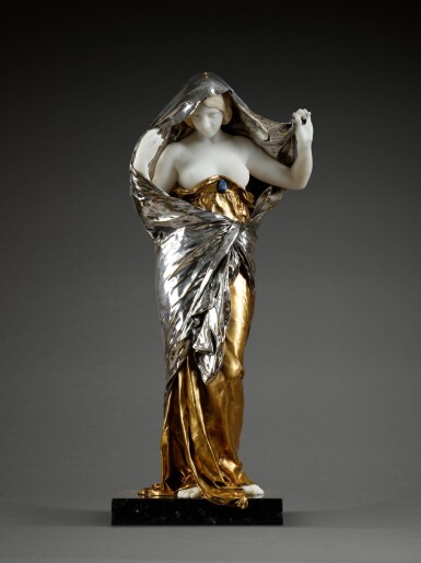 View full screen - View 1 of Lot 7. La Nature se dévoilant devant la Science (Nature unveiling itself before science).