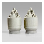 Pair of Tobacco Jars