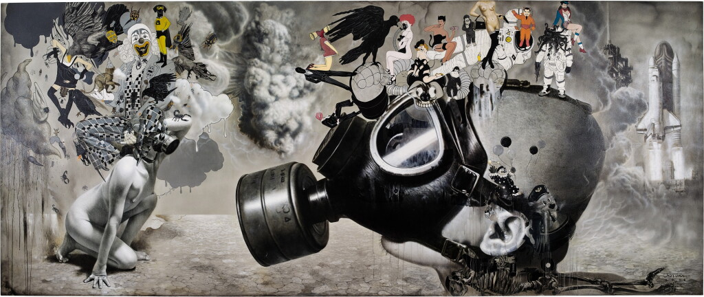 View full screen - View 1 of Lot 851. Ronald Ventura 羅納德 · 溫杜拿 | Pinamumugaran (Nesting Ground) 巢穴.