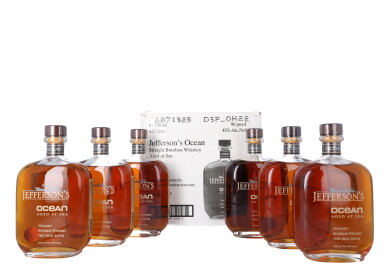 View full screen - View 1 of Lot 662. Jefferson's Ocean Aged At Sea Batch No. 14 90 proof NV (6 BT75).
