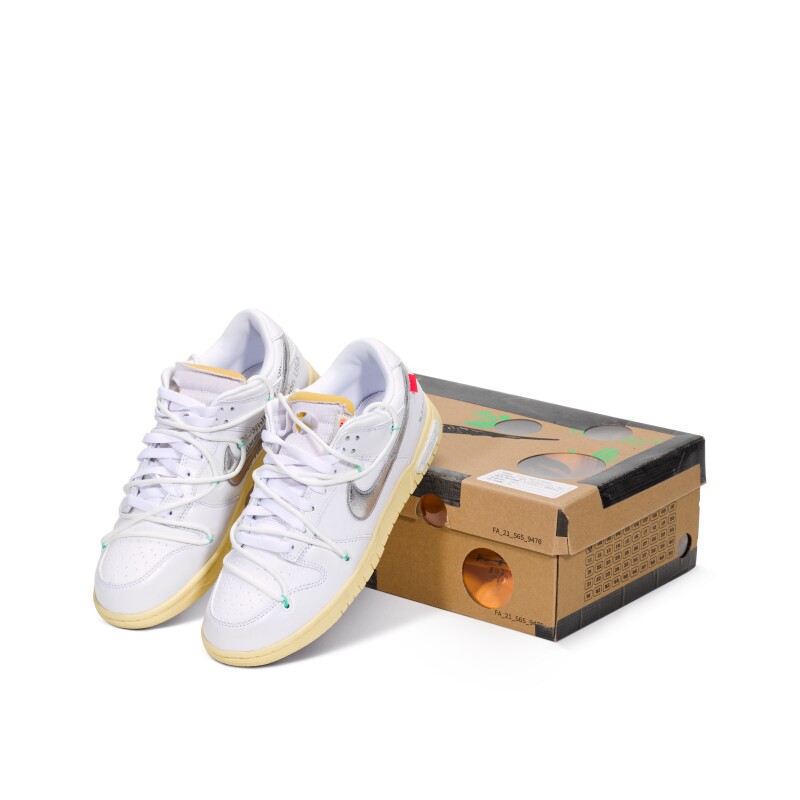Nike Nike Dunk Low Off-White Lot 01 Of 50 | Size 8 Available For Immediate Sale At Sothebyâs