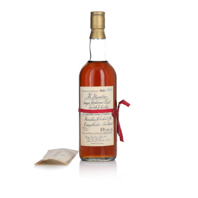 View full screen - View 1 of Lot 1080. The Macallan Handwritten Label 43.0 abv 1950 (1 bt 75cl).