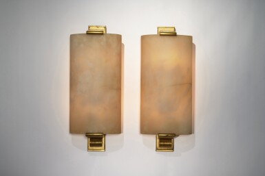 View full screen - View 1 of Lot 135. Pair of Sconces.