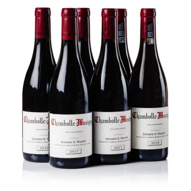 View full screen - View 1 of Lot 95. Chambolle Musigny 2016/2017/2018 Domaine Georges Roumier (6 BT).