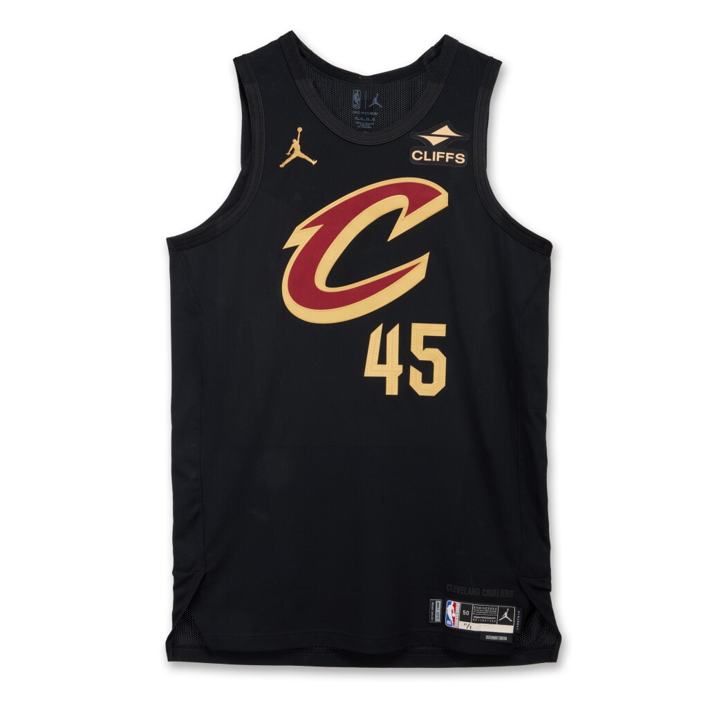 View full screen - View 1 of Lot 24. Donovan Mitchell Cleveland Cavaliers 2024-2025 Game Worn Statement Edition Jersey.