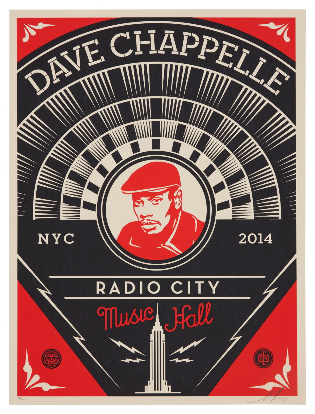 View full screen - View 1 of Lot 87. DAVE CHAPPELLE PRINT.