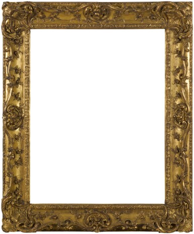 View full screen - View 1 of Lot 88. A Rococo carved giltwood frame.