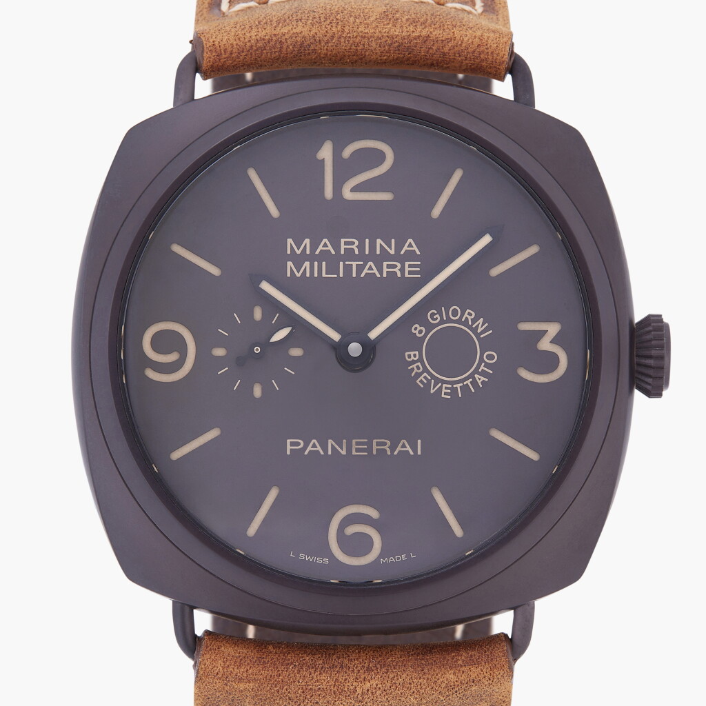 View full screen - View 1 of Lot 339. Radiomir Composite Marina Militare 8 Giorni, Reference PAM00339 | A limited edition composite wristwatch | Circa 2011.