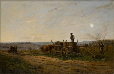 View full screen - View 1 of Lot 240. Vendange nivernaise - effet de matin.