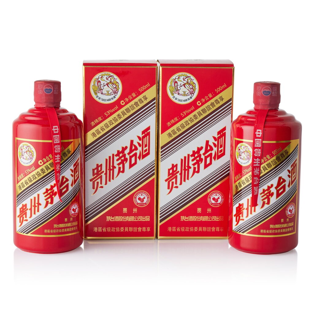 View full screen - View 1 of Lot 2580. 2018年產 港區省級政協委員聯誼會專享茅台酒 HKCPPCC (Provincial) Members Association Edition Moutai 2018 (2 BT50).