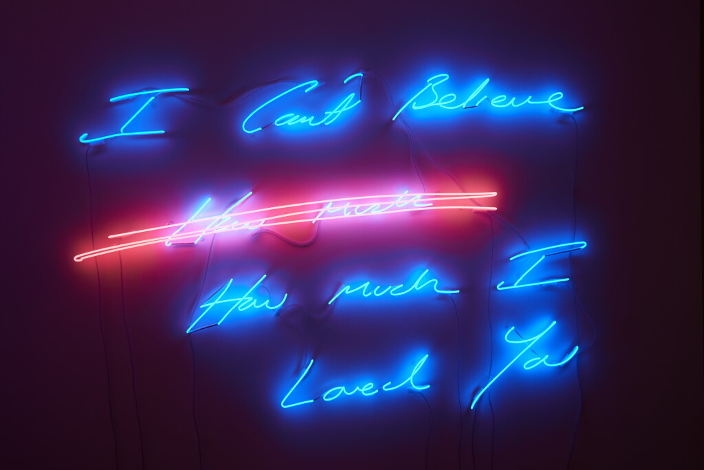 View full screen - View 1 of Lot 208. Tracey Emin 翠西 · 艾敏 | I can't Believe (how much) How much I Loved You 我無法相信我曾如此(如此)愛過你.