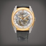 Quai de L’ile, Reference 85050 | A pink gold and titanium semi-skeletonised wristwatch with day, date and power reserve indication, Circa 2015 | 江詩丹頓 | Quai de L’ile 型號85050 | 粉紅金及鈦金屬半鏤空腕錶,備日期、星期及動力儲備顯示,約2015年製