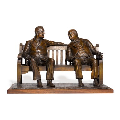 View full screen - View 1 of Lot 69. Maquette for Allies.