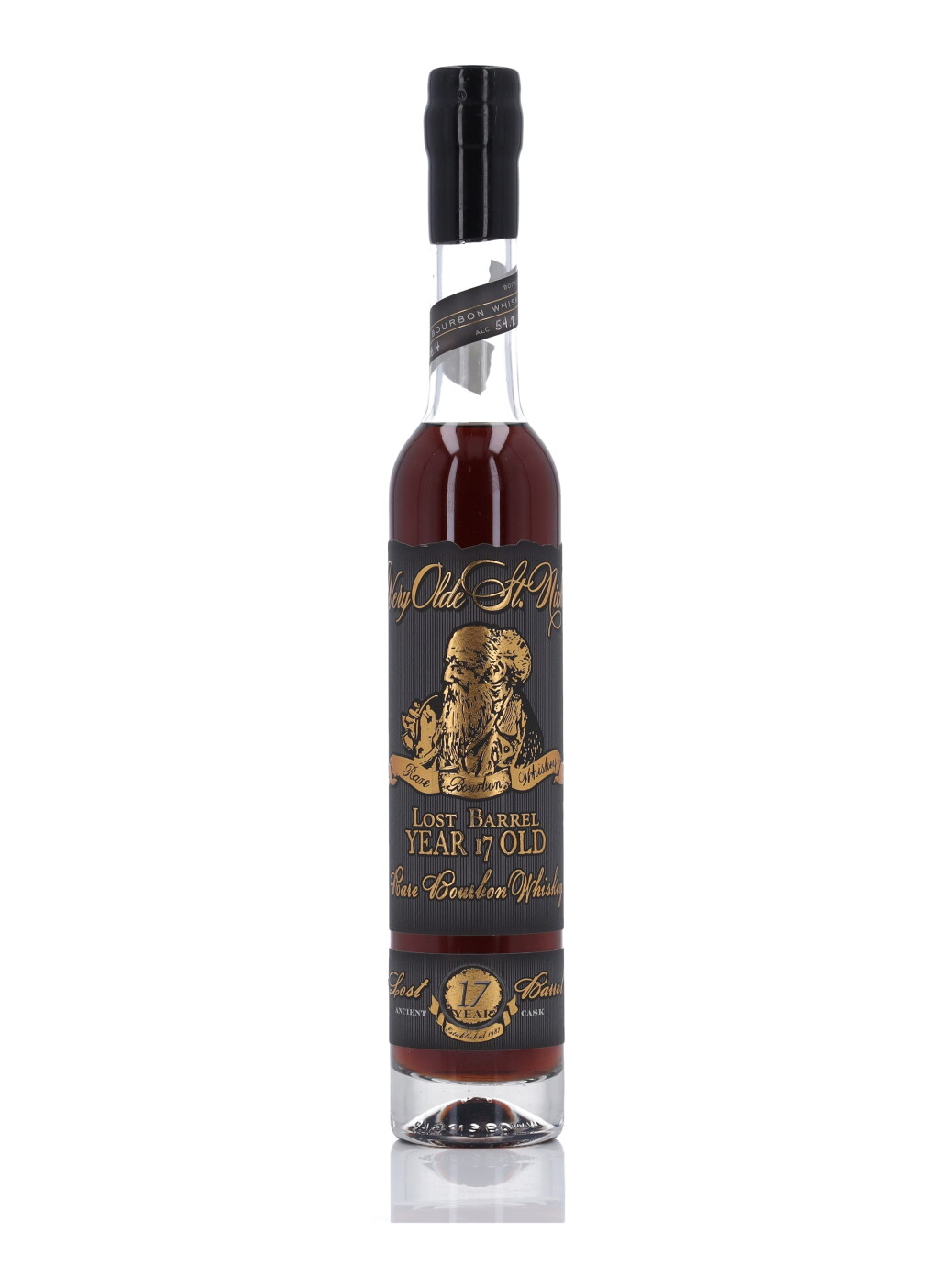 View full screen - View 1 of Lot 483. Very Olde St. Nick Lost Barrel Bourbon 17 Year Old 108.4 Proof NV (1 Bottle 37.5cl).