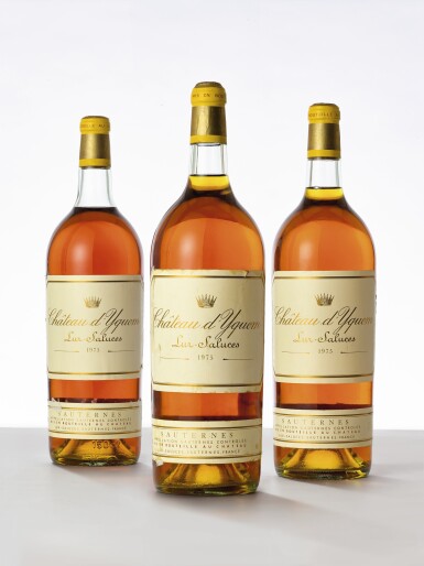 View full screen - View 1 of Lot 5040. Château d'Yquem 1975 (3 MAG).