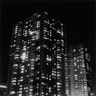 View full screen - View 1 of Lot 14. 'Night: 45 East 8th Street'.