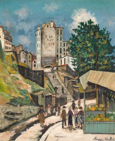 View full screen - View 1 of Lot 181. Rue Ronsard, Montmartre.