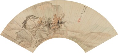 View full screen - View 1 of Lot 7057. 高岑 山水 | Gao Cen, Landscape.