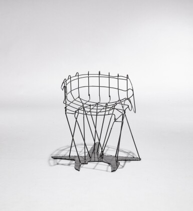 View full screen - View 1 of Lot 119. Aus Dem Arrangement "Schöne Aussicht" chair.