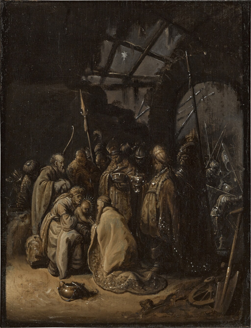 View full screen - View 1 of Lot 11. The Adoration of the Kings.