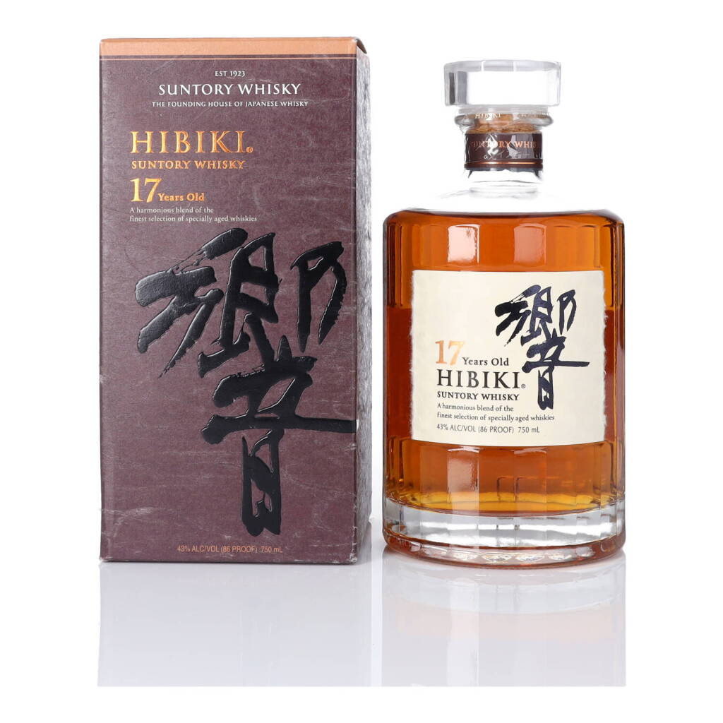 View full screen - View 1 of Lot 60. Hibiki 17 Year Old 43.0 abv NV (1 BT75).