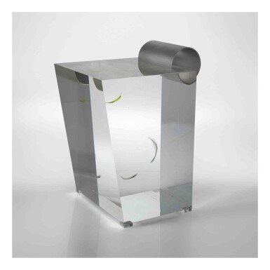 View full screen - View 1 of Lot 455. "Acrylic" Stool.