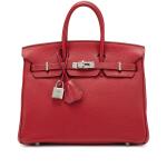 Rouge Grenat Togo Birkin 25 Palladium Hardware, 2008
