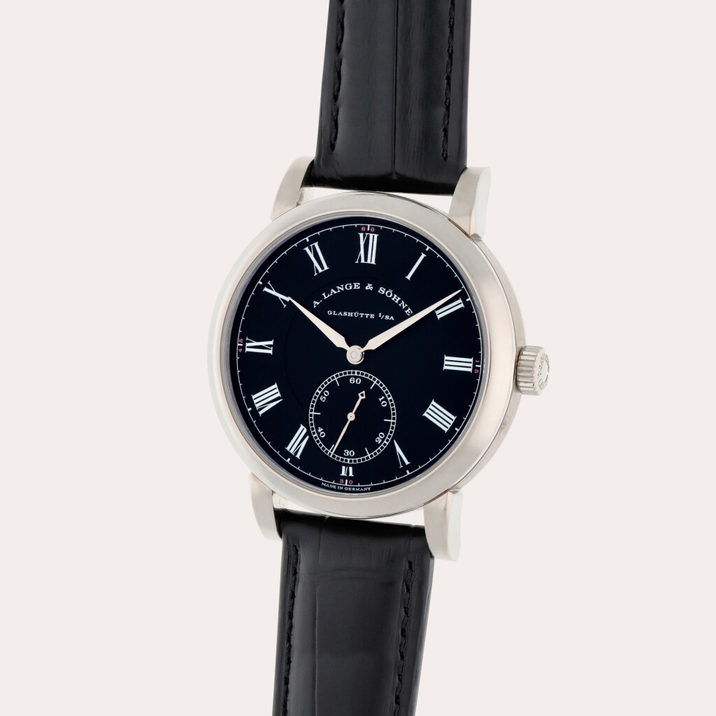 View full screen - View 1 of Lot 82. Richard Lange 'Pour Le Mérite', Reference 260.028 | A limited edition white gold wristwatch with fusée-and-chain transmission | Circa 2021.