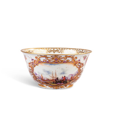 View full screen - View 1 of Lot 548. A Meissen porcelain waste bowl, circa 1730-35.