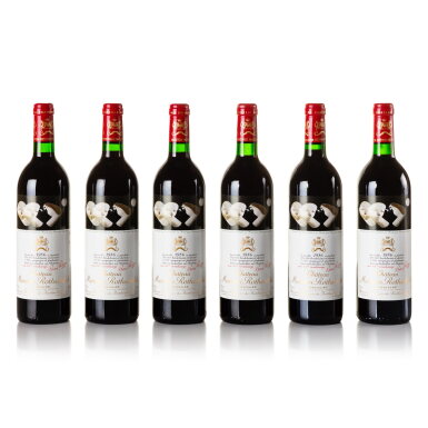 View full screen - View 1 of Lot 46. Château Mouton Rothschild 1986 (12 BT).