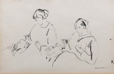 View full screen - View 1 of Lot 120. Nel et chat.