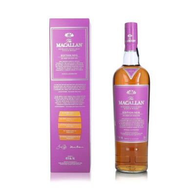 View full screen - View 1 of Lot 51. The Macallan Edition No.5 48.5 abv NV (1 BT75).