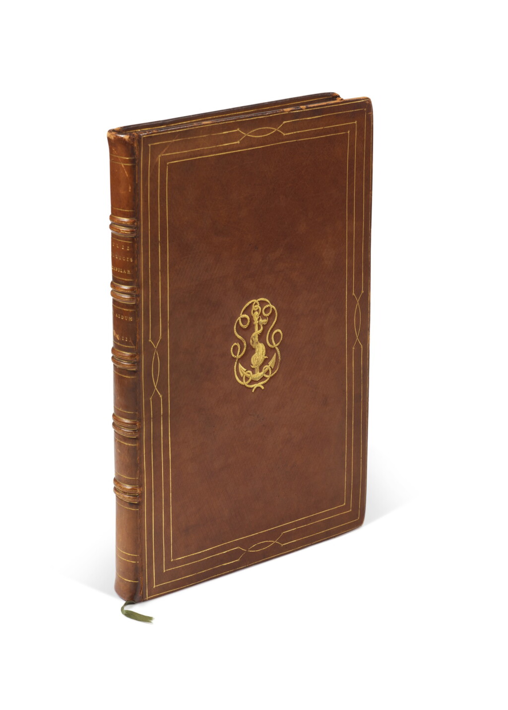 View full screen - View 1 of Lot 193. Pollux, Onomasticon, Venice, Aldus, 1502, later English calf gilt, Syston Park copy.