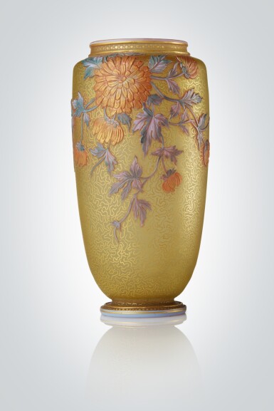 View full screen - View 1 of Lot 436. "Chrysanthemum" Vase.