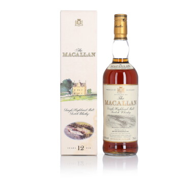 View full screen - View 1 of Lot 24. The Macallan 12 Year Old British Aerospace 43.0 abv NV (1 BT 75cl).