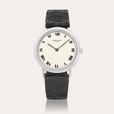 View full screen - View 1 of Lot 2332. Reference 3509 | A stainless steel wristwatch, made in 1967 | 百達翡麗 | 型號 3509 | 精鋼腕錶,1967年製 .