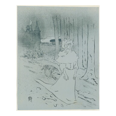 View full screen - View 1 of Lot 166. HENRI DE TOULOUSE-LAUTREC | LE TOCSIN (D. 357; ADR. 143; W. P19).