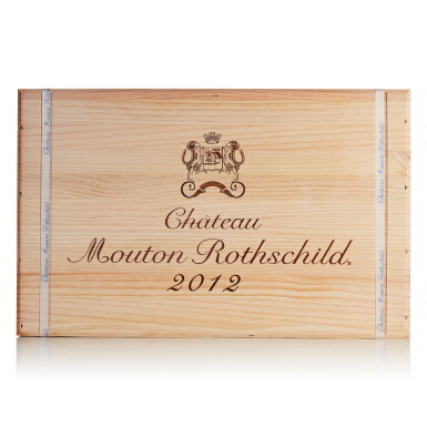 View full screen - View 1 of Lot 66. Château Mouton Rothschild 2012 (6 BT).