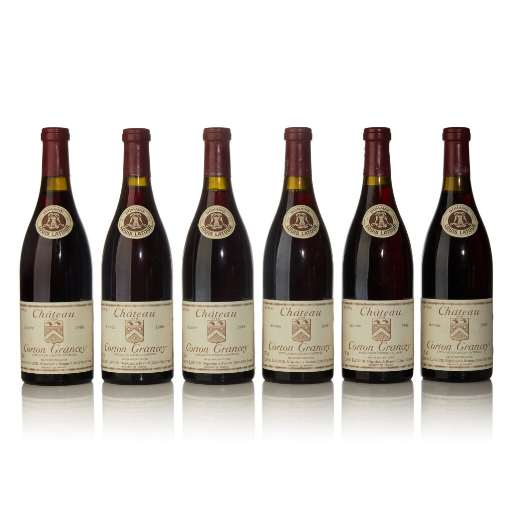 View full screen - View 1 of Lot 296. Corton, Château Corton Grancey 1988 Louis Latour (12 BT).