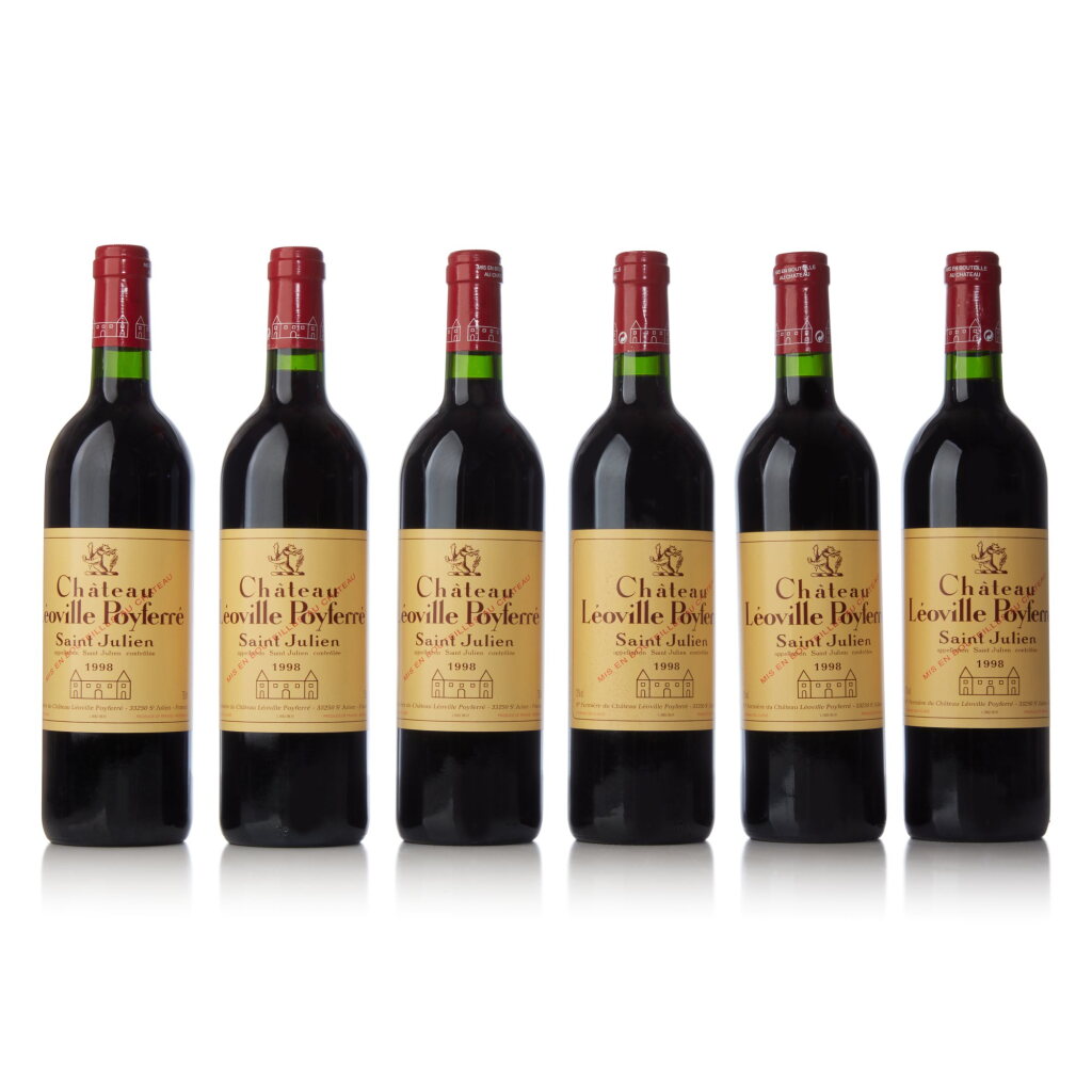 View full screen - View 1 of Lot 1447. Château Léoville Poyferré 1998 (12 BT).