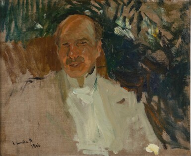 View full screen - View 1 of Lot 115. Study for the Portrait of Ernest Coquelin Cadet.