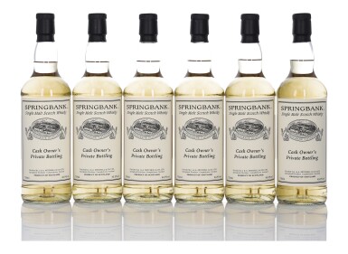 View full screen - View 1 of Lot 97. Springbank 29 Year Old Cask Owner’s Private Bottling 45.9 abv 1995 (6 Bottles 75cl).