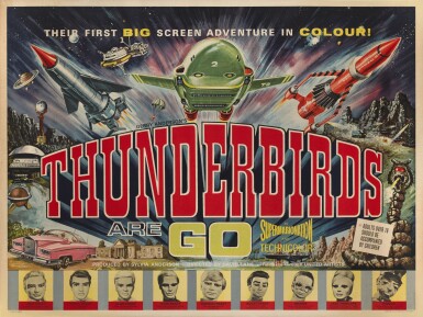 View full screen - View 1 of Lot 72. Thunderbirds are Go (1966).