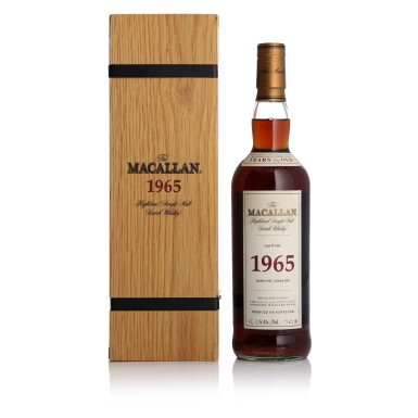 View full screen - View 1 of Lot 12. The Macallan Fine & Rare 36 Year Old 56.3 abv 1965 (1 BT 75cl).