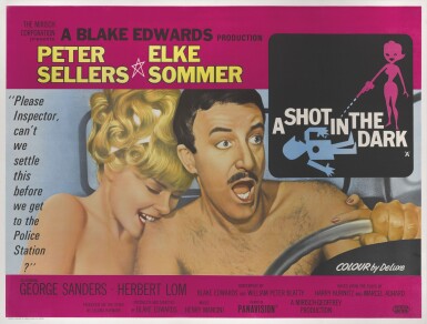 View full screen - View 1 of Lot 137. A SHOT IN THE DARK (1964) POSTER, BRITISH.