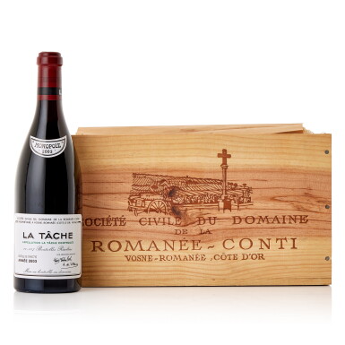 View full screen - View 1 of Lot 1009. La Tâche 2003 Domaine de la Romanée-Conti (6 BT).