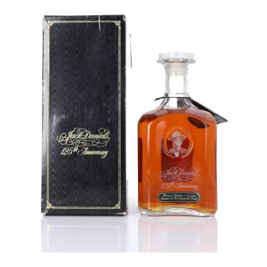 View full screen - View 1 of Lot 217. Jack Daniel's 125th Anniversary 86 proof NV (1L).