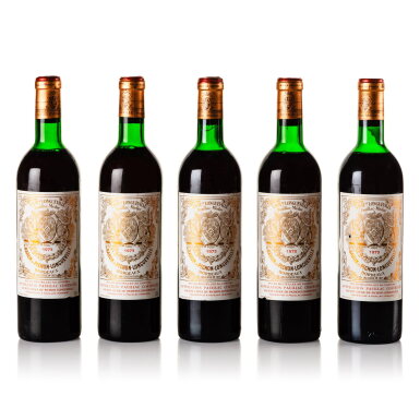 View full screen - View 1 of Lot 121. Château Pichon Longueville, Baron 1973 (5 BT).