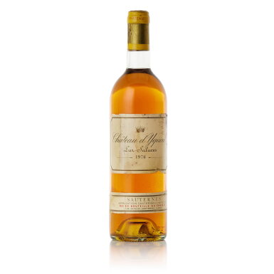 View full screen - View 1 of Lot 8478. Château d'Yquem 1976 (1 BT).